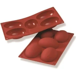 Martellato Siliconen Bakvorm Half Ei 102x73x36mm (5) Discount