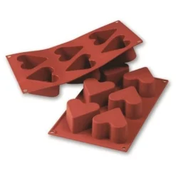 Martellato Siliconen Bakvorm Hart Ø65h40mm (6) Best