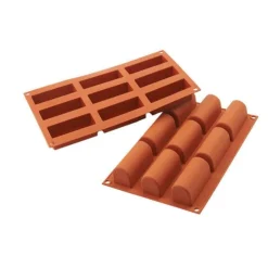 Silikomart Siliconen Bakvorm Mini Buche 84x32x35mm (9x) Online