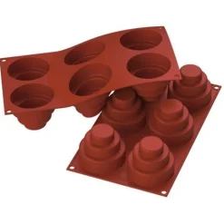 Silikomart Siliconen Bakvorm Mini Wonder Cakes Ø75h60mm (6) Discount