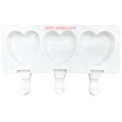 Happy Sprinkles Siliconen IJsjesmal/Cakesicle Heart Discount