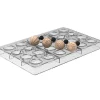 Silikomart Bonbonvorm Rond (24) + Choco Stamps (4) Ø3,1cm Sale