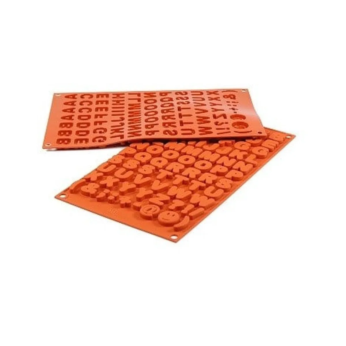Silikomart Chocolademal Alfabet (A t/m Z + tekens) 2x2 cm Clearance