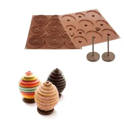 Silikomart Chocolade Vormset Ei Ø305x15(h)mm** Clearance