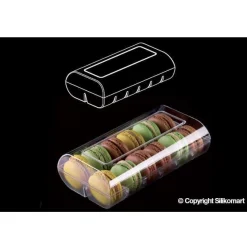 Silikomart Doosje voor 12 Macarons Transparant New