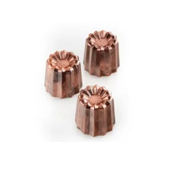 Silikomart Siliconen Bakvorm Mini Bordelais (18x) Ø3,5x3,5cm New