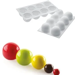 Silikomart Siliconen Bakvorm Bol (8x) Ø6,2x5,2cm Online