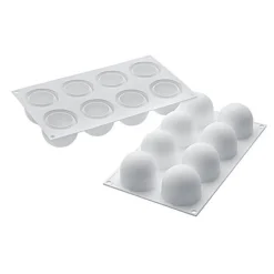 Silikomart Siliconen Bakvorm Bol (8x) Ø6,2x5,2cm Online