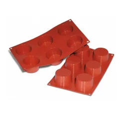 Silikomart Siliconen Bakvorm Muffin (6x) Ø6,8x3,8cm New