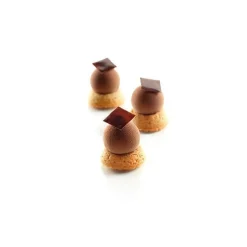Silikomart Siliconen Bakvorm Bol (15x) Ø3,2x2,8cm Hot