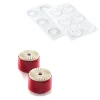 Silikomart Siliconen Bakvorm Plissé (6x) Ø7,5x0,8cm Clearance