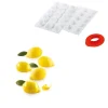 Silikomart Siliconen Bakvorm Limoen (15x) 5,5cm +cutter Outlet