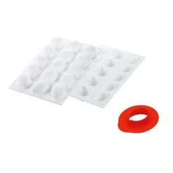 Silikomart Siliconen Bakvorm Limoen (15x) 5,5cm +cutter Outlet