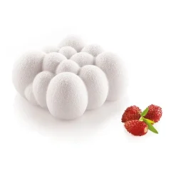 Silikomart Siliconen Bakvorm Wolk (6x) 7,1x7,1x3,4cm Hot