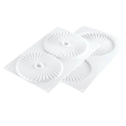 Silikomart Siliconen Bakvorm Plissé (2x) Ø14x1cm Sale