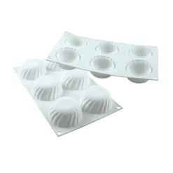 Silikomart Siliconen Bakvorm Samurai (6x) Ø7x3,5cm Discount