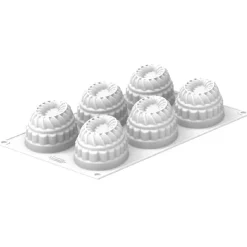 Silikomart Siliconen Bakvorm Pleincoeur Ovaal (6) 124x43mm Sale