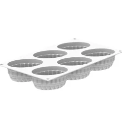 Silikomart Siliconen Bakvorm Pleincoeur Ovaal (6) 124x43mm Sale