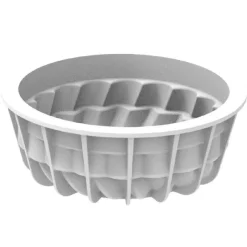 Silikomart Siliconen Bakvorm Pleincoeur Rond Ø14x5,9cm Hot