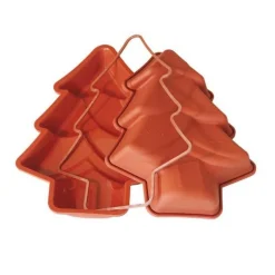 Silikomart Siliconen Bakvorm Kerstboom 28x20x4cm + Ring Hot