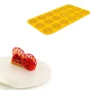 Silikomart Siliconen Mat Ambra (18x) Ø6,8x0,2cm Outlet
