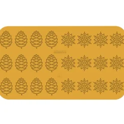 Silikomart Siliconen Mat Inverno (24x) 6,7x4,7cm Best