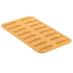 Silikomart Siliconen Mat Vis (18x) 104x35x5(h)mm Clearance