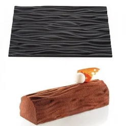 Silikomart Siliconen Reliëfmat Hout 250x185mm Discount