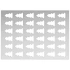 Silikomart Siliconen Sjabloon Kerstboom (36) 3,5x2,5x0,2cm Outlet