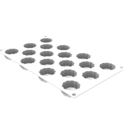 Silikomart Siliconen Vorm Charlotte XS (18x) Ø3,8x1,8cm Discount