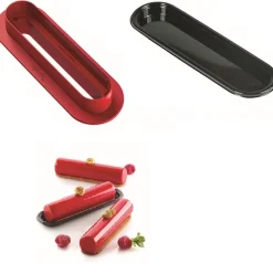 Silikomart Siliconenvorm Cylindre 12,6x2,7x2,7cm (8) Outlet