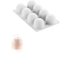 Silikomart Siliconen Vorm Dome (8) Ø62x52mm Outlet
