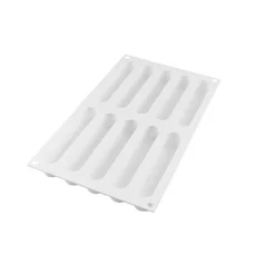 Silikomart Siliconen Vorm Eclair 13x2,5x2,5cm (10) Online