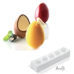 Silikomart Siliconen Vorm Ei Mul3D Ø50x73mm (5) Discount