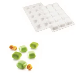 Silikomart Siliconen Vorm Gem 4x4x2,3cm (15) Best