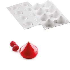Silikomart Siliconen Vorm Goutte 5,4x5,4x4,1cm (6) Best