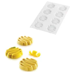 Silikomart Siliconen Vorm Honoré (8) Ø7x1,3cm Discount