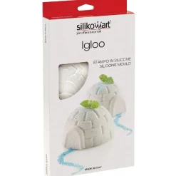 Silikomart Siliconen Vorm Iglo Ø7,6x4,2cm (6)