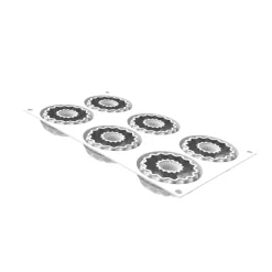 Silikomart Siliconen Vorm Kaleido (6) Ø7,5x2,5cm Best