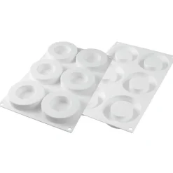 Silikomart Siliconen Vorm Kit Ring (6) Ø8,5/5cm