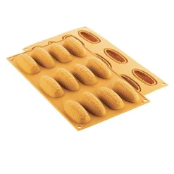 Silikomart Siliconen Vorm Maïskolf (12) 68,5x26,4x21,2mm New