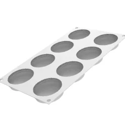 Silikomart Siliconen Vorm Macaron (8) Ø6,5cm Set/2 Outlet