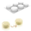 Silikomart Siliconen Vorm Neve (6) Ø7x3cm Hot