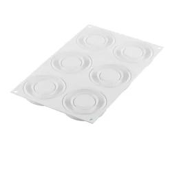 Silikomart Siliconen Vorm Promise (6) Ø85/44x20mm Online
