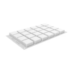 Silikomart Siliconen Vorm Quadrato XS (24) 3,7x3,7x1,6cm Discount