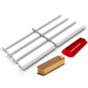 Silikomart Siliconen Vorm Rechthoek (8) 12,8x3,3cm + cutter Clearance