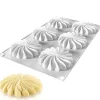 Silikomart Siliconen Vorm Saint Honoré (6) Ø7,6x1,6cm New