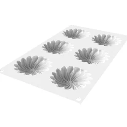 Silikomart Siliconen Vorm Saint Honoré (6) Ø7,6x1,6cm New