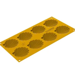 Silikomart Siliconen Vorm Schelp (8x) 7,2x6,5x0,9cm New