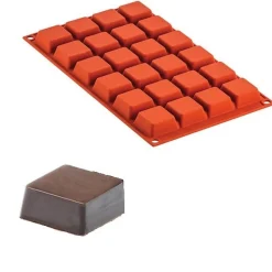 Silikomart Siliconen Vorm SF351 (24x) 38/30x15(h)mm Outlet